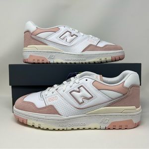 NB New Balance 550 Pink Sand Sea Salt Women's Size 10 Men's Size 8.5 BBW550CD